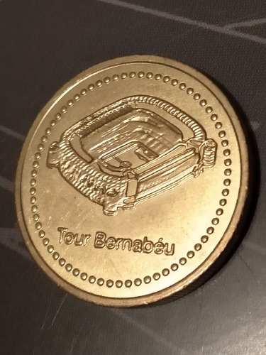 Moneda Del Real Madrid Tour Bernabeu 