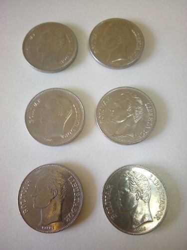 Moneda Venezolana De 5 Bolívares, El Famoso