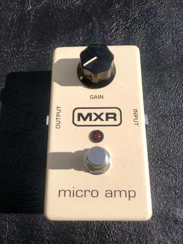 Pedal De Guitarra Mxr Micro Amp Booster