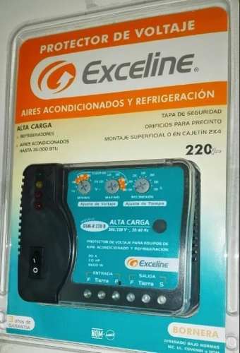 Protector De Voltaje Para Aires Acondicionados 220v Exceline