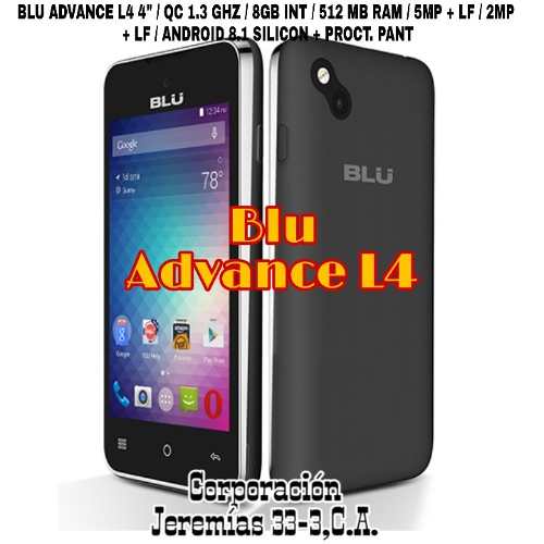 * Telefono Blu Advance L4 Maracay Aragua