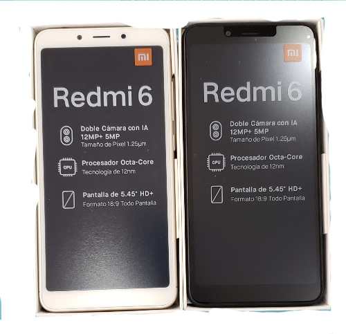 Telefono Xiaomi Redmi 6 32gb3gb Ram Somos Tienda Fisica 135