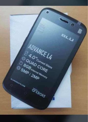 Teléfono Blu Advance L4 Pantalla 4 Ram 512 Memoria 8gb 45
