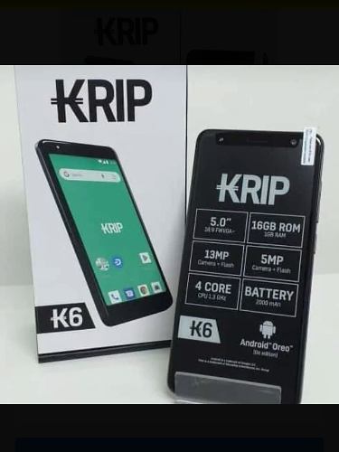 Teléfono Celular Krip K6. 16gb Rom. 1gb Ram. Camara 13mp
