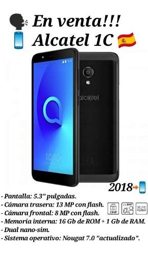 Teléfono Inteligente Alcatel Modelo 1c