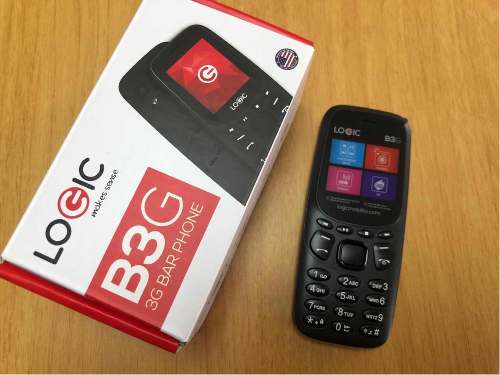 Teléfono Logic B3g Con Bluetooth Y Detector De Billetes