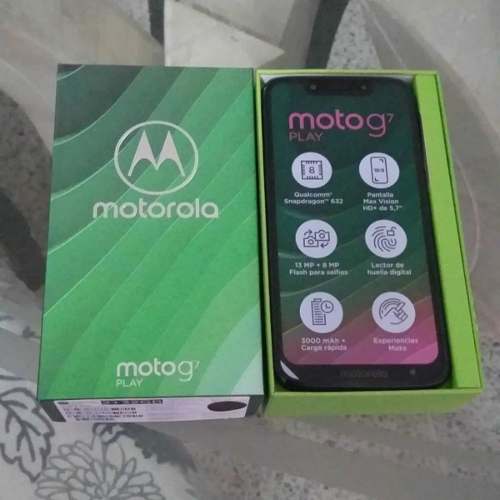 Teléfono Motorola, Motog7 Play. Nuevo Y Liberado.