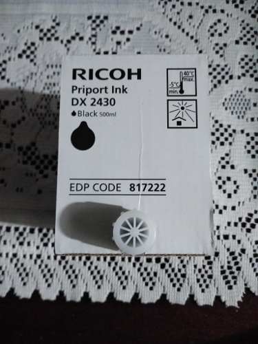 Tinta Ricoh Priport Ink Dx Negro