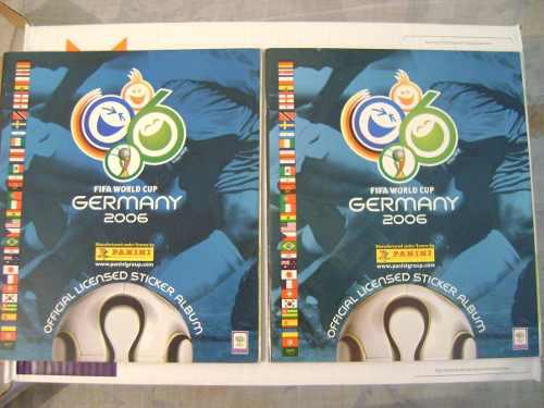 2 Álbum Panini Alemania 2006 Completamente (vacíos)