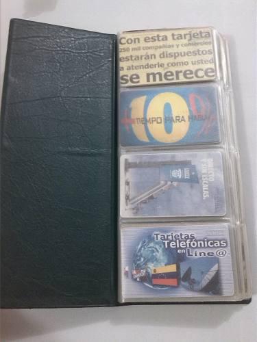 Colección De Tarjetas De Teléfonos Antiguas
