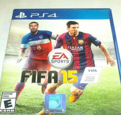 Juego Fisico Fifa 15 Original Para Ps4 Impecable