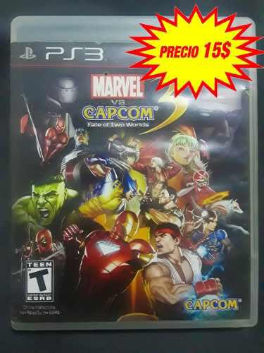 Juego Marvel Vs Capcom 3 Play Ps3 Original Formato Blu-ray