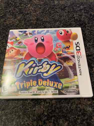 Juego Nintendo 3ds Kirby Triple Deluxe
