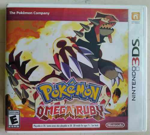 Juego Pokemon Omega Ruby Nintendo 3ds