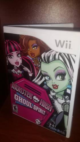 Juego Wii Monster High Para Niñas 10verdes Oferta
