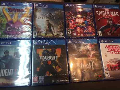 Juegos Playstation 4 Nuevos