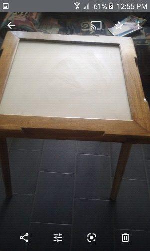 Mesa De Dominó De Madera Plegable