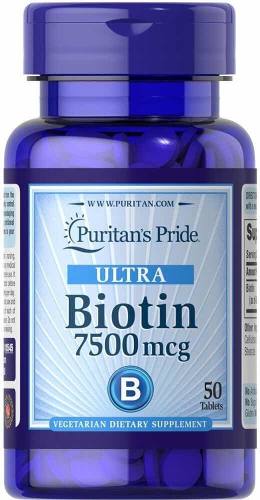 Biotin Biotina Vitamina  Mcg Para El Cabelllo