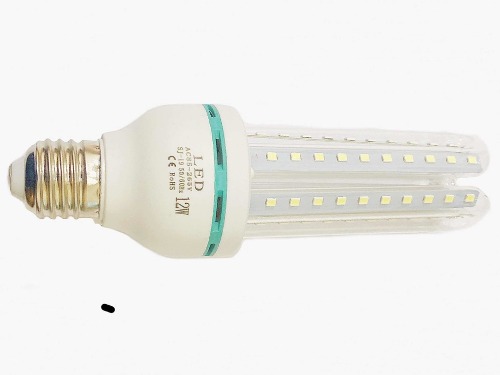 Bombillo De Led 12w 3u Rosca E27 Luz Blanca