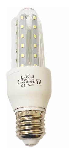 Bombillo Led 3u 7w k Rosca E27