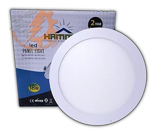 Lampara Panel Led 18w Hammer Empotrable Circular Luz Blanca