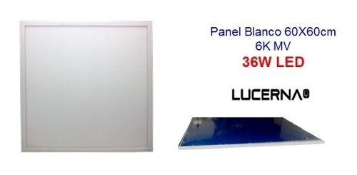 Panel Blanco 60xw Led 6k Mv Lucerna