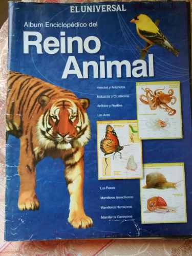 Album Enciclopedico Reino Animal - El Universal