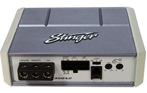 Amplificador Stinger 350 Wts 2ch Mini Marino Spx350x2