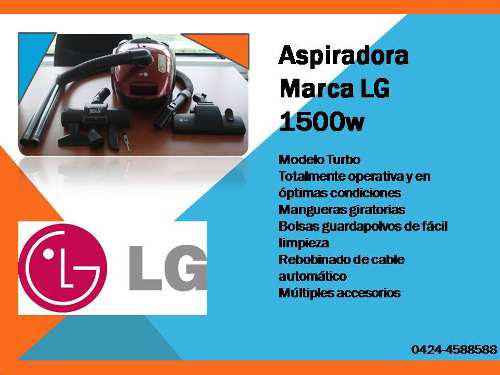 Aspiradora Lg 1500 W