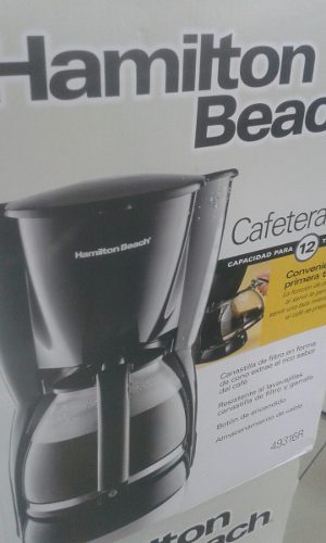 Cafetera Hamilton Beach r Negra