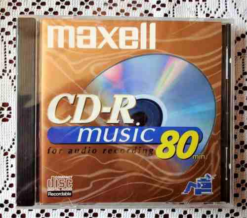 Cd Audio Digital Maxell Para Grabadores De Audio.