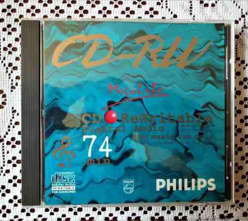 Cd Audio Digital Pillips, Regrabable Grabadores De Audio.