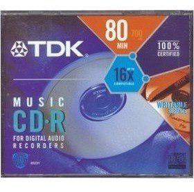 Cd Audio Digital Tdk, Para Grabadores De Audio.