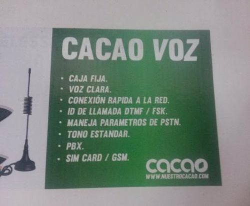 Central Telefónica Cacao Voz