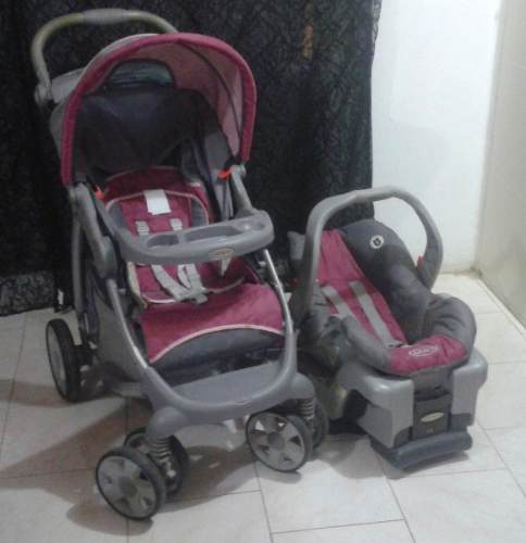 Coche Y Porta Bebé Marca Graco