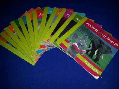 Libros Coleccinables Para Niños 12 Tomos De Animales