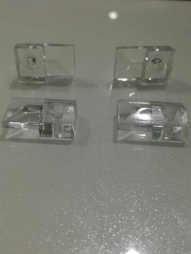 Pisa Vidrio Plastico Transparente (10unds)