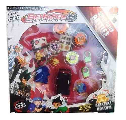 Beyblade Metal Master Juguete Niños 4bley+campo+accesorios