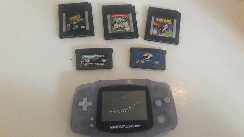 Gameboy Game Boy Advance Con 5 Juegos
