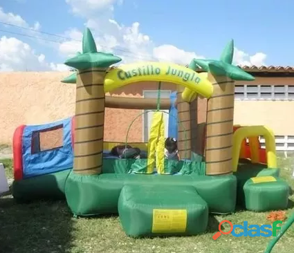 INFLABLE 4X4 TIPO JUNGLA ++ 2 MOTORES
