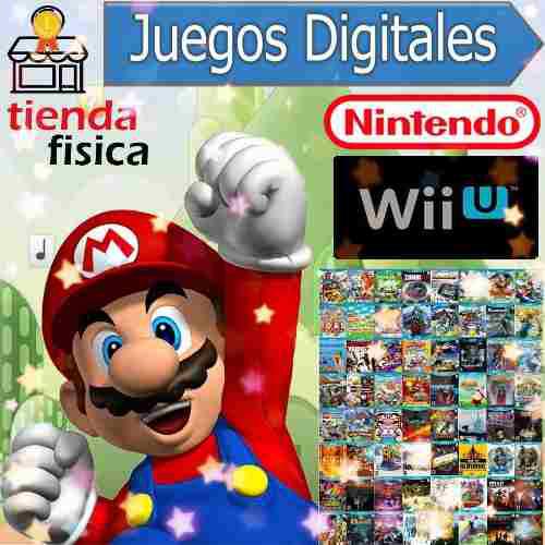 Juegos Digitales Nintendo Wii U