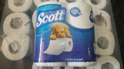 Papel Higienico Toalet Scott Bulto De 48 Rollos 250 Hojas