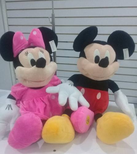 Peluche Minnie Y Mickey Mouse 50cm