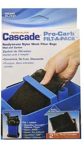 Penn Plax Carbon Activado Filtros Cascade Canister 700-1500
