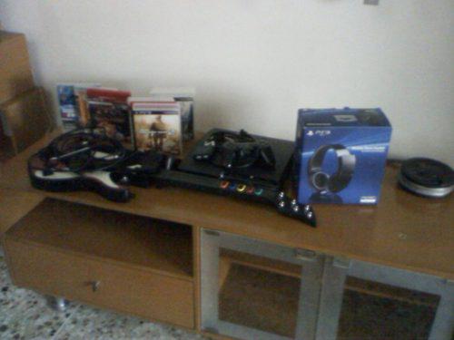 Playstaion 3. 1 Control, 6 Juegos Y Mas