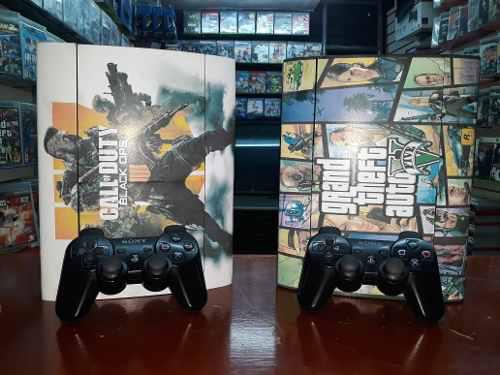 Ps3 Super Slim De 250gb Con 20 Juegos