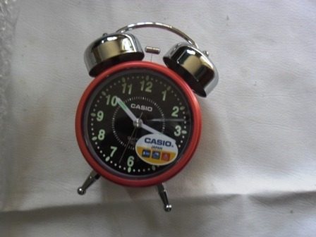Reloj Casio Color Negro-rojo Alarma