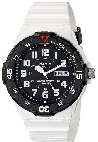 Reloj Casio Original Mrw200hc Deportivo Blanco Hombre