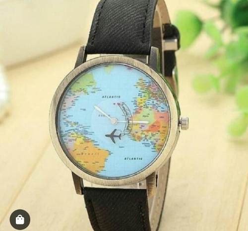 Reloj Mapa Mundi