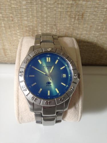 Reloj Marca Fossil Blue De Caballero Original